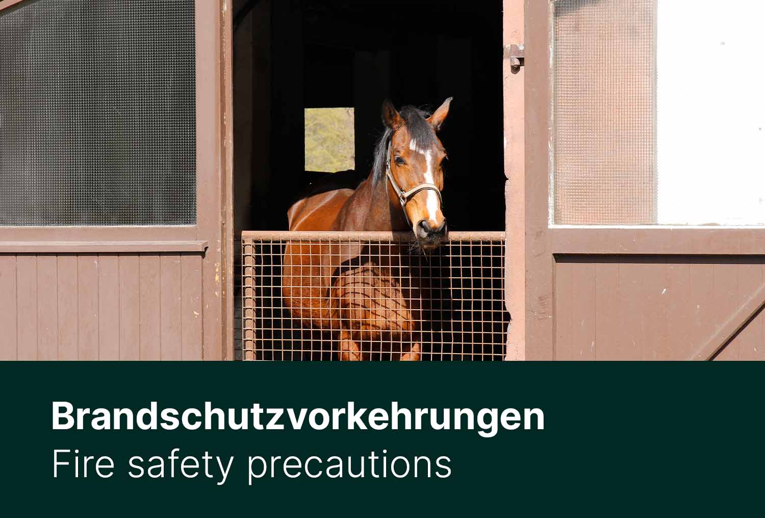 Brandschutzvorkehrungen